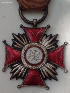 Крест заслуг PRL, 1-2 кл. Польша.