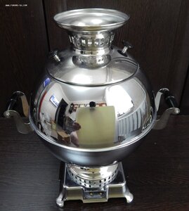 Новый Самовар Шар Электрический в КОРОБКЕ.5 л.1987г.рабочий.