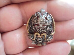 Знак.ИМПЕРАТОРСКАЯ ВОЕННО-МЕДИЦИНСКАЯ АКАДЕМИЯ. СЕРЕБРО