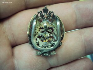 Знак.ИМПЕРАТОРСКАЯ ВОЕННО-МЕДИЦИНСКАЯ АКАДЕМИЯ. СЕРЕБРО