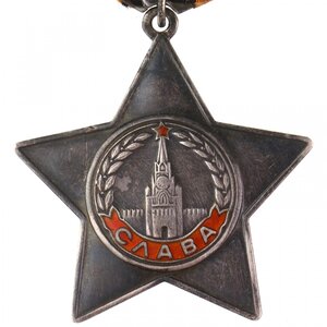 Комплект Орден Боевой Славы № 731300 и медали на Разведчика