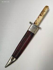Редкий охотничий нож 19-го века. Herder Solingen.