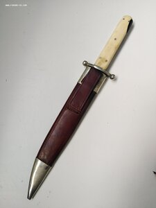 Редкий охотничий нож 19-го века. Herder Solingen.