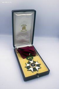 Бельгия Орден Короны Великий Офицер Шейный знак и Звезда