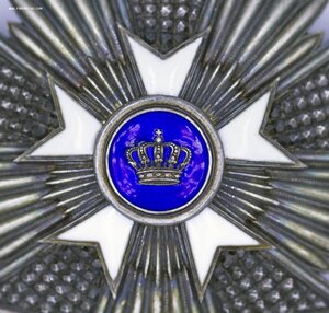 Бельгия Орден Короны Великий Офицер Шейный знак и Звезда