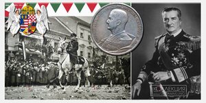 Королевство Венгрия Орден Заслуг до 1944 Шейный со Звездою