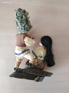 Куклы в национальной одежде Молдавии