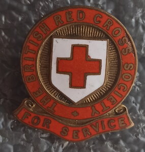 За службу в обществе британского Красного Креста №18076