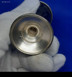 Поднос с тремя рюмками. Серебро 875.