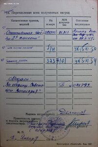 Эскадренный миноносец «РАЗУМНЫЙ» СФ ОВ 2ст. № 228.345 и КЗ