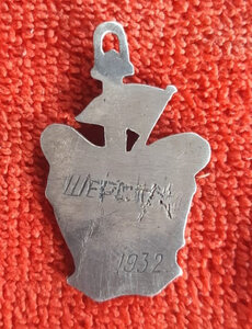 Жетон лучшего ударника учебы Советского торгового флота СТФ