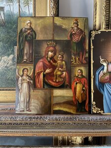 Икона Родинская Богородица с святыми