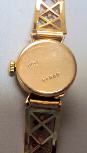 часы Чайка 585 пр + 6 бриллиантов