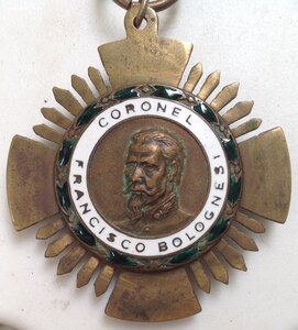 Крест военных заслуг полковника Франциско Болоньези. Перу.