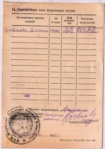 Редкая Слава 3ст. № 348.067 в сохране (311-я СД)