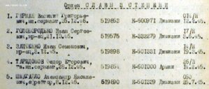Слава 3ст № 519.575 на коновода. За спасение командира полка
