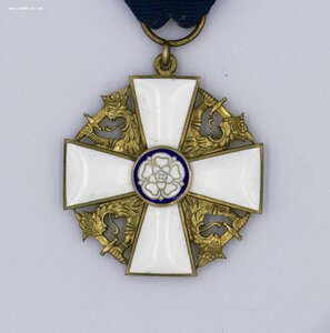 Орден Белой Розы Финляндия Рыцарский крест I класса
