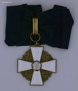 Орден Белой Розы Финляндия Командорский крест Шейник