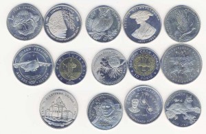 коллекция монет Украины