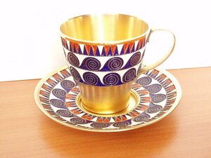 Кофейная пара . Эмали , серебро 916 пр.