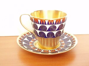 Кофейная пара . Эмали , серебро 916 пр.