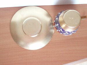 Кофейная пара . Эмали , серебро 916 пр.