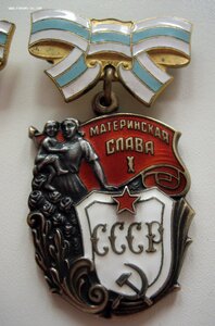 Материнская Слава 1-й степени 2 штуки