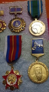 Монголия. Медали и знаки почета.