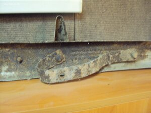 Бампер от немецкого военного грузовика