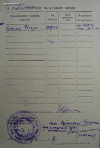 КЗ № 2.758.334 с орденской. За Крым. Мезензиевы высоты