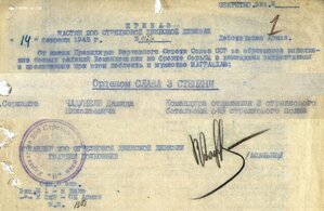 Слава 3ст. № 647.063 отличный наградной за город Торн