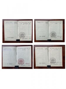 Орден Ленина + 3 ТКЗ на Дризул Александра Арвидовича