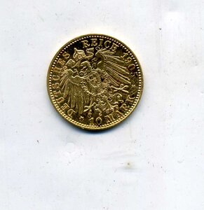 10 марок 1905 , Бавария.