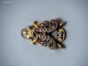 жетон Александровского Брестского Кадетского Корп. ЗОЛОТО