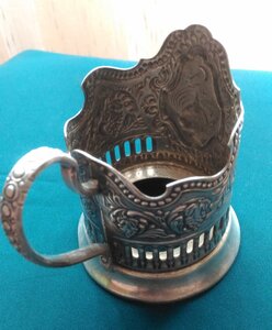 Подстаканник СССР, Кольчугино,"Космос",  МНЦ 60-е.г.