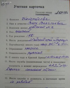 КЗ № 2.266.027 и ЗаБЗ № 1.267.097 на девушку аптекаршу