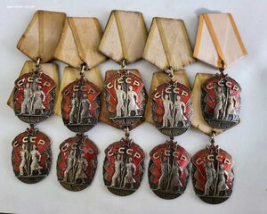 10 штихельных Почетников номера в теме.