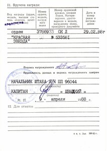 Две звезды на одного Афганистан 173 отд. отр. спецназ ГРУ
