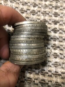 Монеты рубли  царские 15 ШТ под серебро.