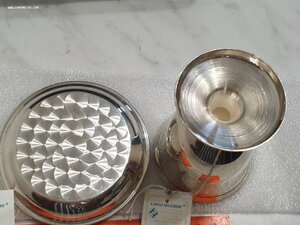 Бокал с Блюдцем.Серебро 925 пр. Вес 190 гр.Новые:бирка,пломб