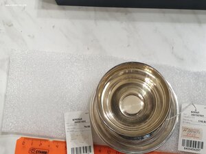 Бокал с Блюдцем.Серебро 925 пр. Вес 190 гр.Новые:бирка,пломб