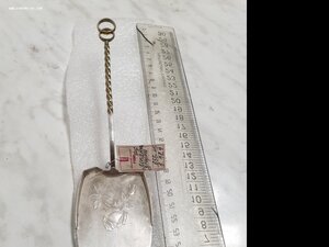 Лопатка для торта.Серебро 916 пр.Вес 79 гр.Новая:бирка,пломб