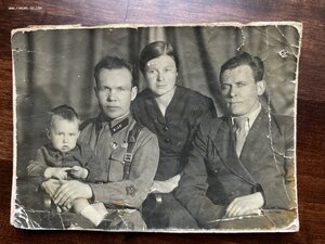 Орден Ленина за Хасан (винт) + БКЗ на одного + ОК + фото