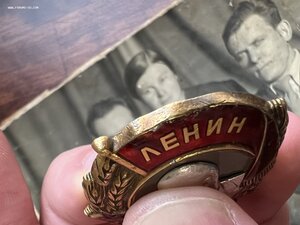 Орден Ленина за Хасан (винт) + БКЗ на одного + ОК + фото
