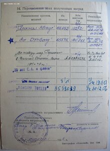 Латунная квадро Отвага № 65.546 кавалерийский корпус Белова