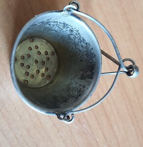 Ситечко для чая Серебро Пр.875 Знак:5КХК Кубачи