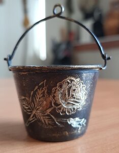 Ситечко,875, штихельная резьба