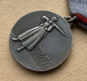 «20 лет РККА» пентаколодка.