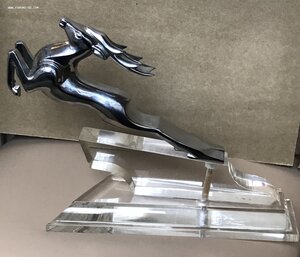 Олень на капот Волга ГАЗ-21. Подарочный вариант.