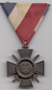 Венгрия-огненный крест с мечами 1943 г.